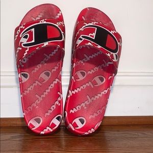 Champion Red Slides